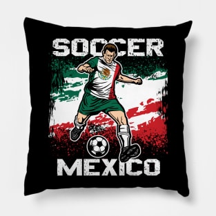 Mexico Futbol Soccer Pillow
