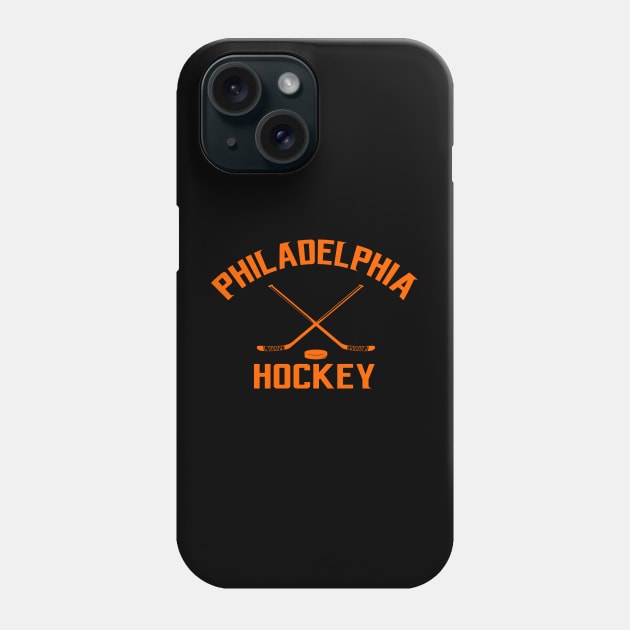 Retro Philadelphia Hockey Phone Case by generationtees