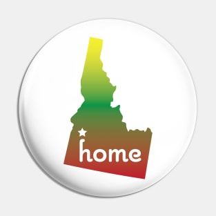 Idaho is Home - US State Pin