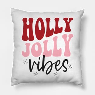 Holly Jolly Vibes Pillow