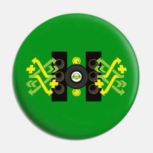 Lucio Inspired Design Pin