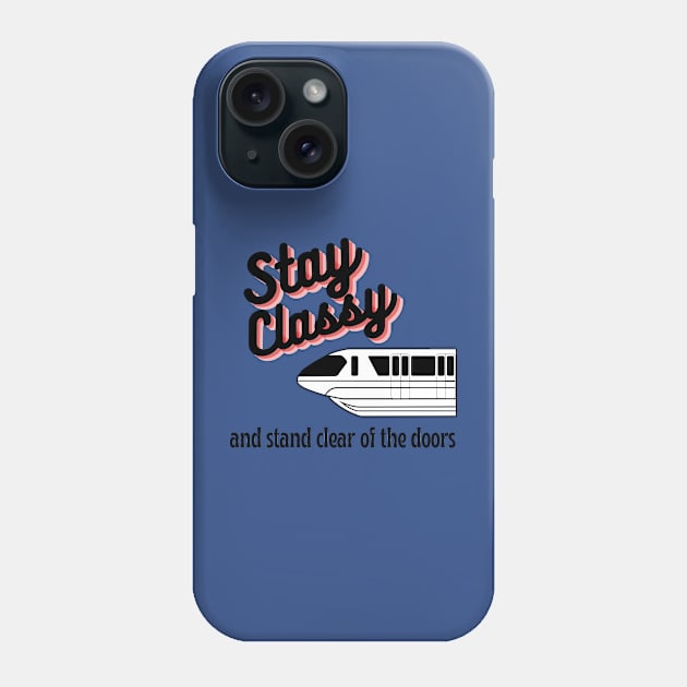 Stay Classy Monorail Phone Case by Disney Assembled