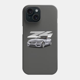 Z4 E89 Silver Emblem Phone Case