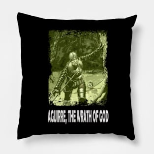 Journey to the Amazon Conquer Fashion with Aguirre the Wrath T Shirts Pillow