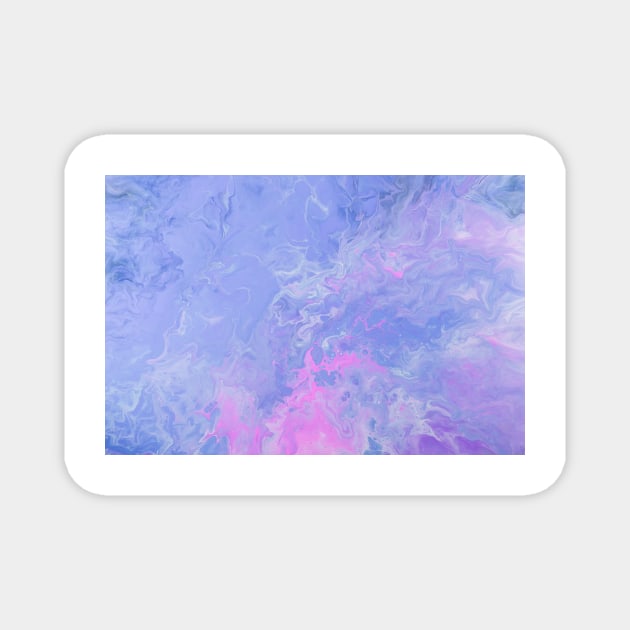 Purple Watercolor Magnet by NewburyBoutique