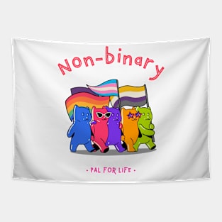 pride and non-binary Tapestry