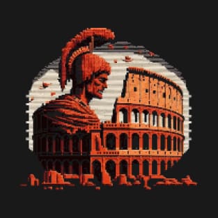 Colosseum Pixel Art T-Shirt