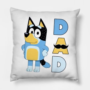 Bluey Dadlife Pillow