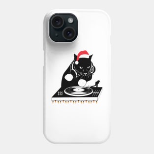 DJ Cat Christmas Edition Phone Case