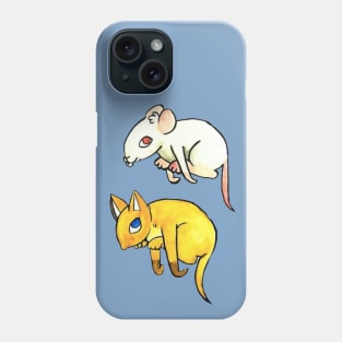 cat and mouse Phone Case