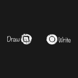 Life Is Strange: Draw vs Write BW T-Shirt