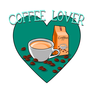 Coffee and Caffeine Lover T-Shirt