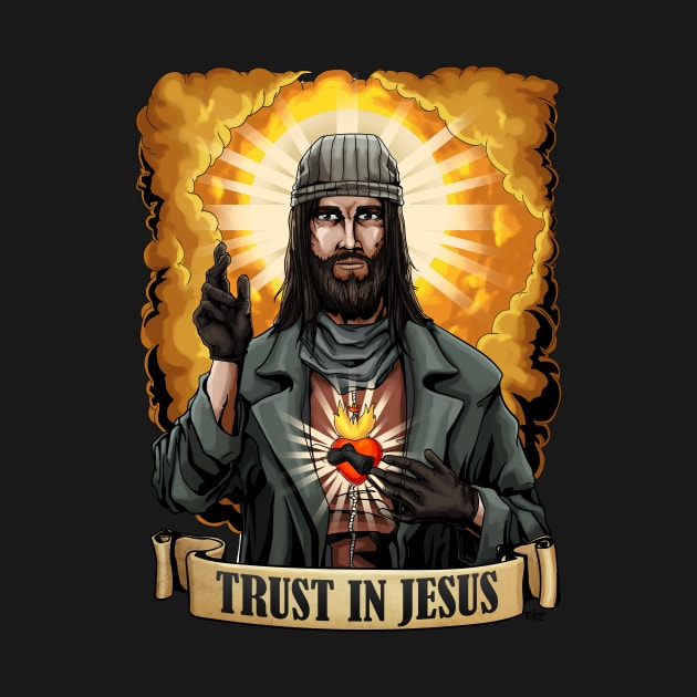 Trust in Jesus - Walking Dead by DrWells