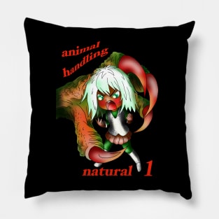 dnd animal handling natural 1 Pillow