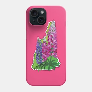 New Hampshire Lupines Phone Case