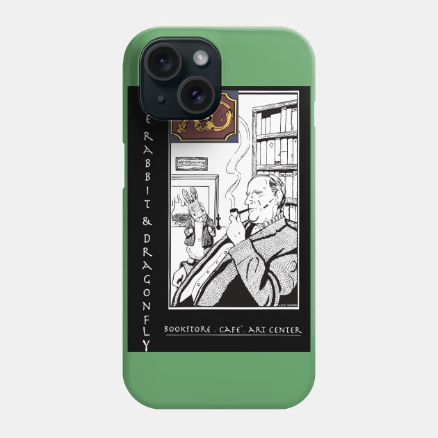 Tolkien and rabbit Phone Case by Popoffthepage