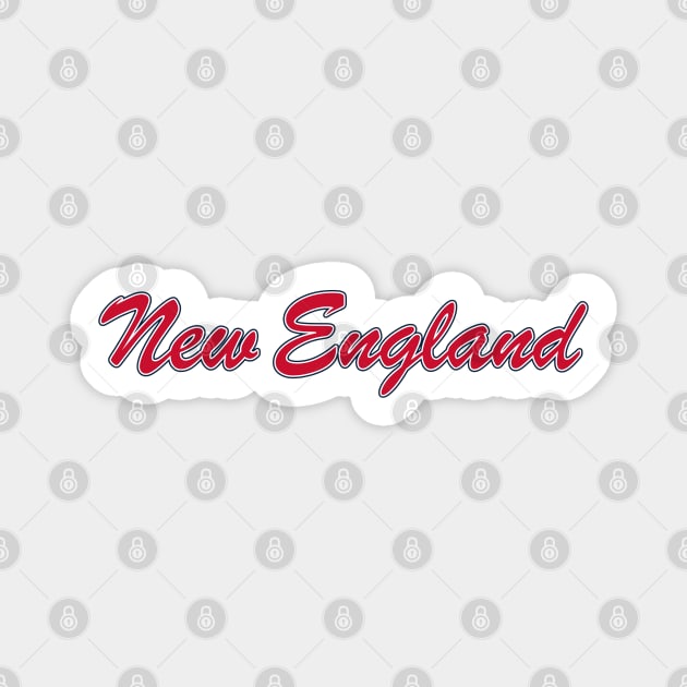 Football Fan of New England Magnet by gkillerb