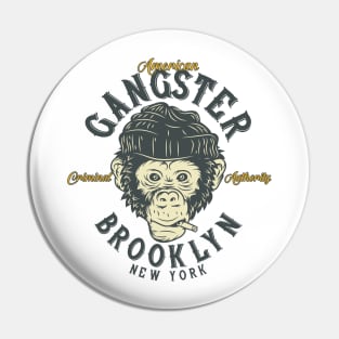 Gangster Brooklyn Pin