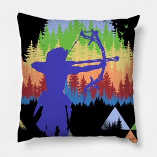 Colorful Horizon Pillow