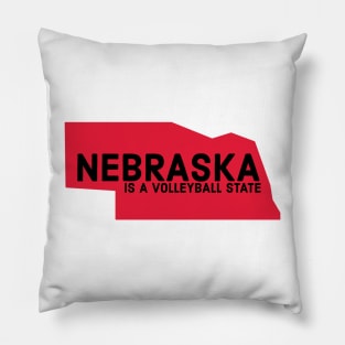 Nebraska is a volleyball state Pillow