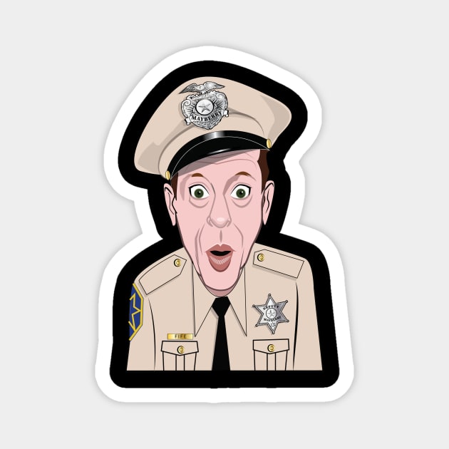 Mayberry Law Enforcement Magnet by chrayk57