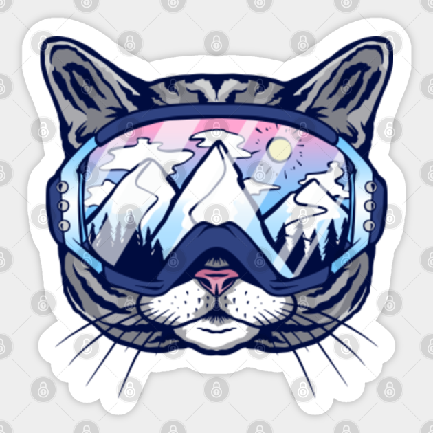 Skiing - Skiing - Sticker