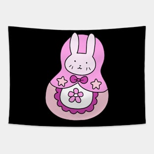 Russian Doll Bunny Tapestry