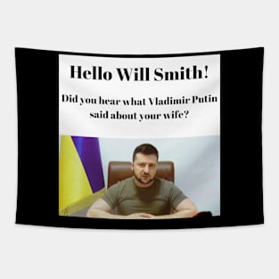 Putin - Valinski / Will Smith - Design 1 Tapestry