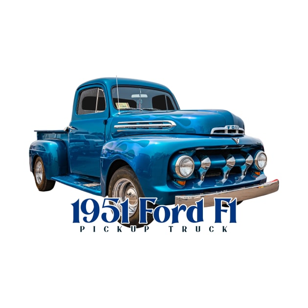 1951 Ford F1 Pickup Truck by Gestalt Imagery