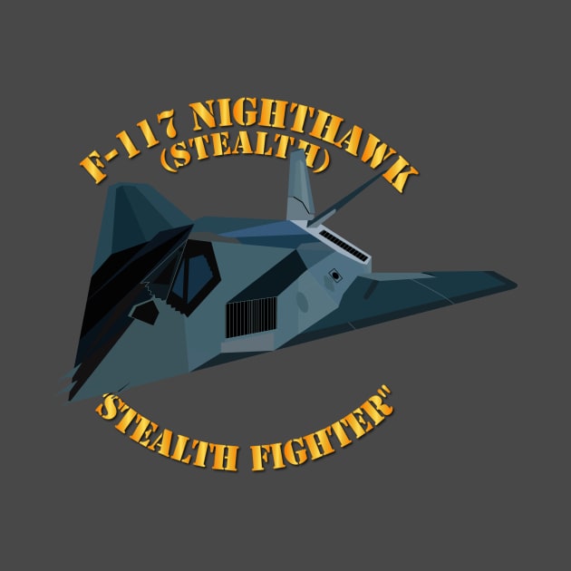 F117 Nighthawk - Stealth Fighter by twix123844