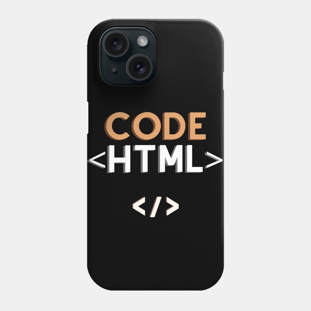 Html Phone Case by Astroidworld