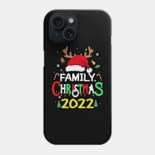 Family Christmas 2022 Matching Shirts Funny Santa Elf Squad Xmas Phone Case