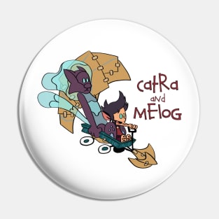 Catra and Melog Skiff Pin