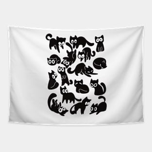 black cats!! Tapestry