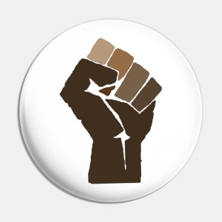 Black Power Fist Pin