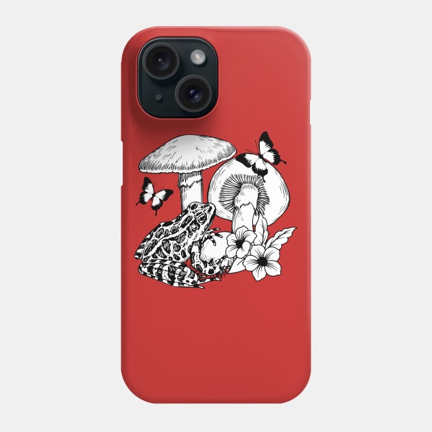 Goblincore Phone Case by valentinahramov