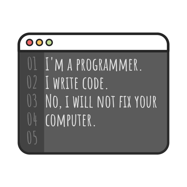 Develop programmer. Write code. Not fix your computer by maxcode