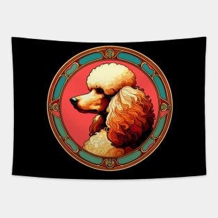 Art Nouveau Standard Poodle - Dog Owners Gift Tapestry