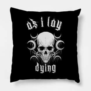 as i lay dying the darkness Pillow