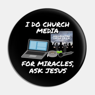 I Do Church Media For Miracles Ask Jesus Pin