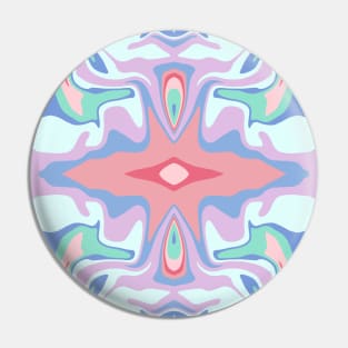 Abstract vibes - colorful Pin