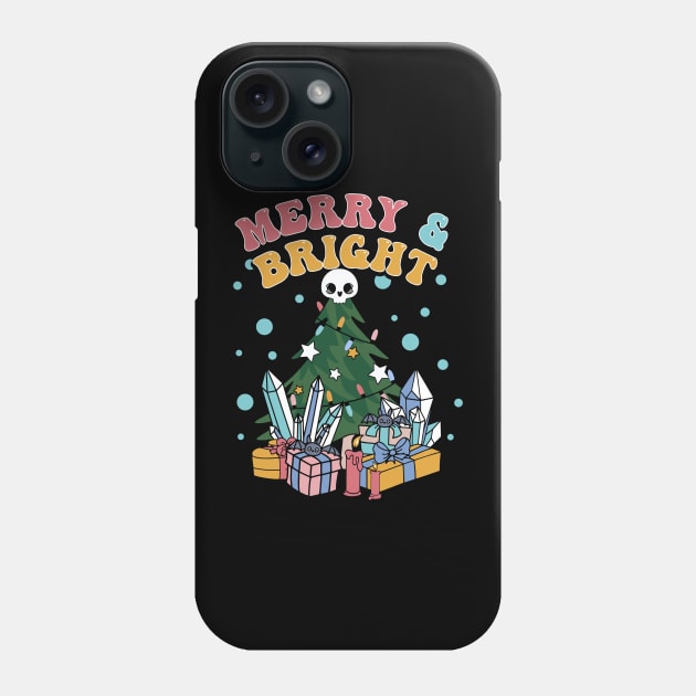 Merry and Brigh Phone Case by MZeeDesigns