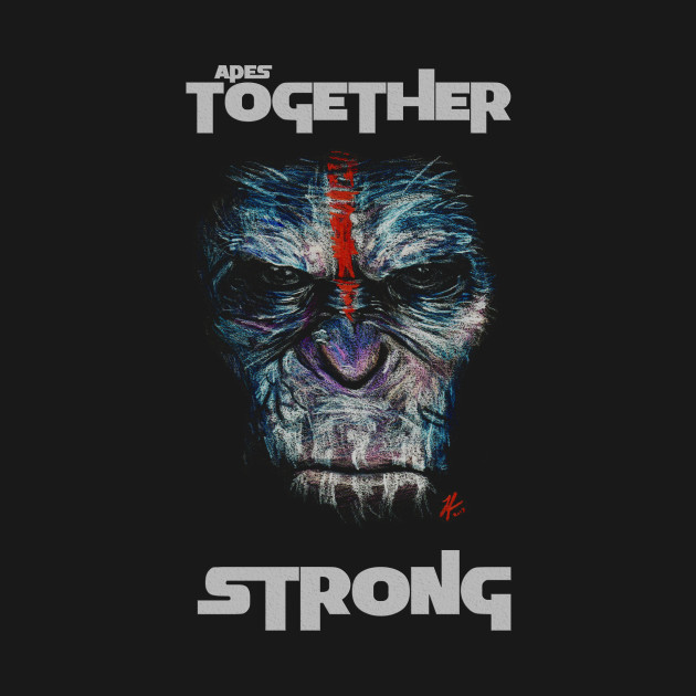 Together Strong - Dawn Of The Planet Of The Apes - Phone Case