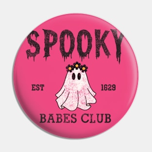 Spooky Babes Club Pin