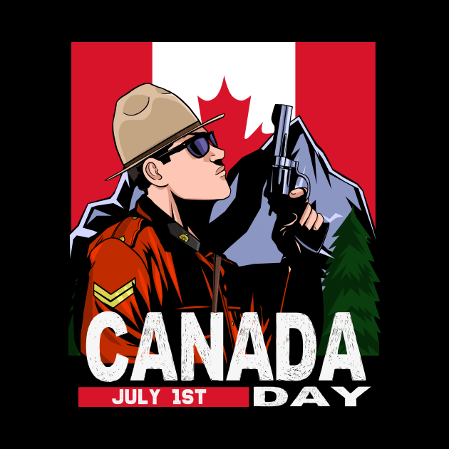 Canada Day July 1st by Noseking