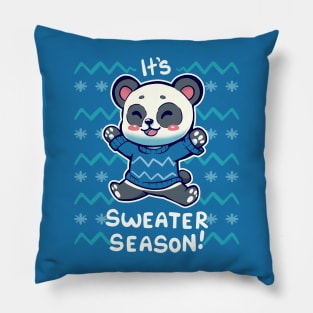 Its Sweater Season Pillow