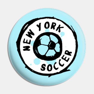 New York Soccer 01 Pin