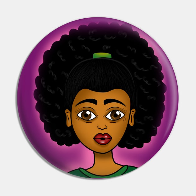 melanin queen anime style art Pin by Spinkly Creations 