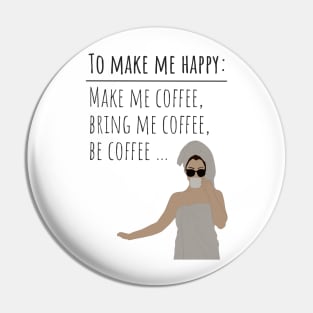 Just Be Coffee Please Pin