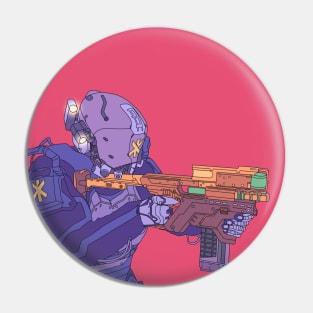 Cyber Police Pin